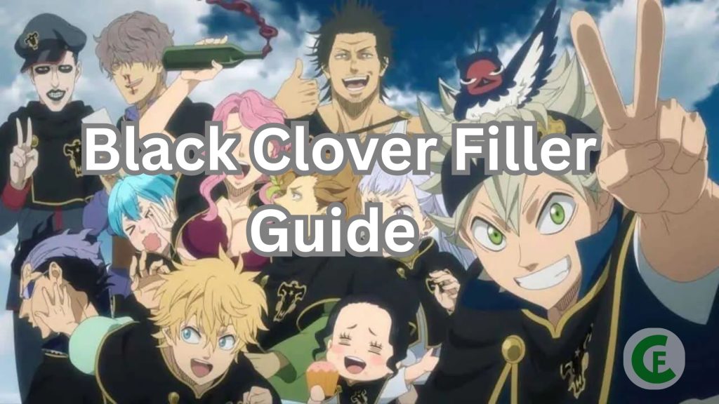 black clover filler guide